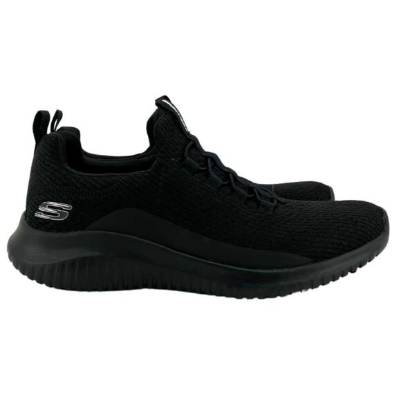Skechers | Men's Slip On Running Shoes | Black | Size 13 - Picture 2 of 5